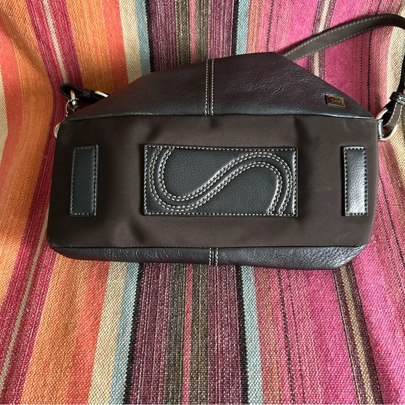 Women’s THE SAK Hobo Slouchy Brown Leather Shoulder Purse Zipper Closure - Picture 9 of 10